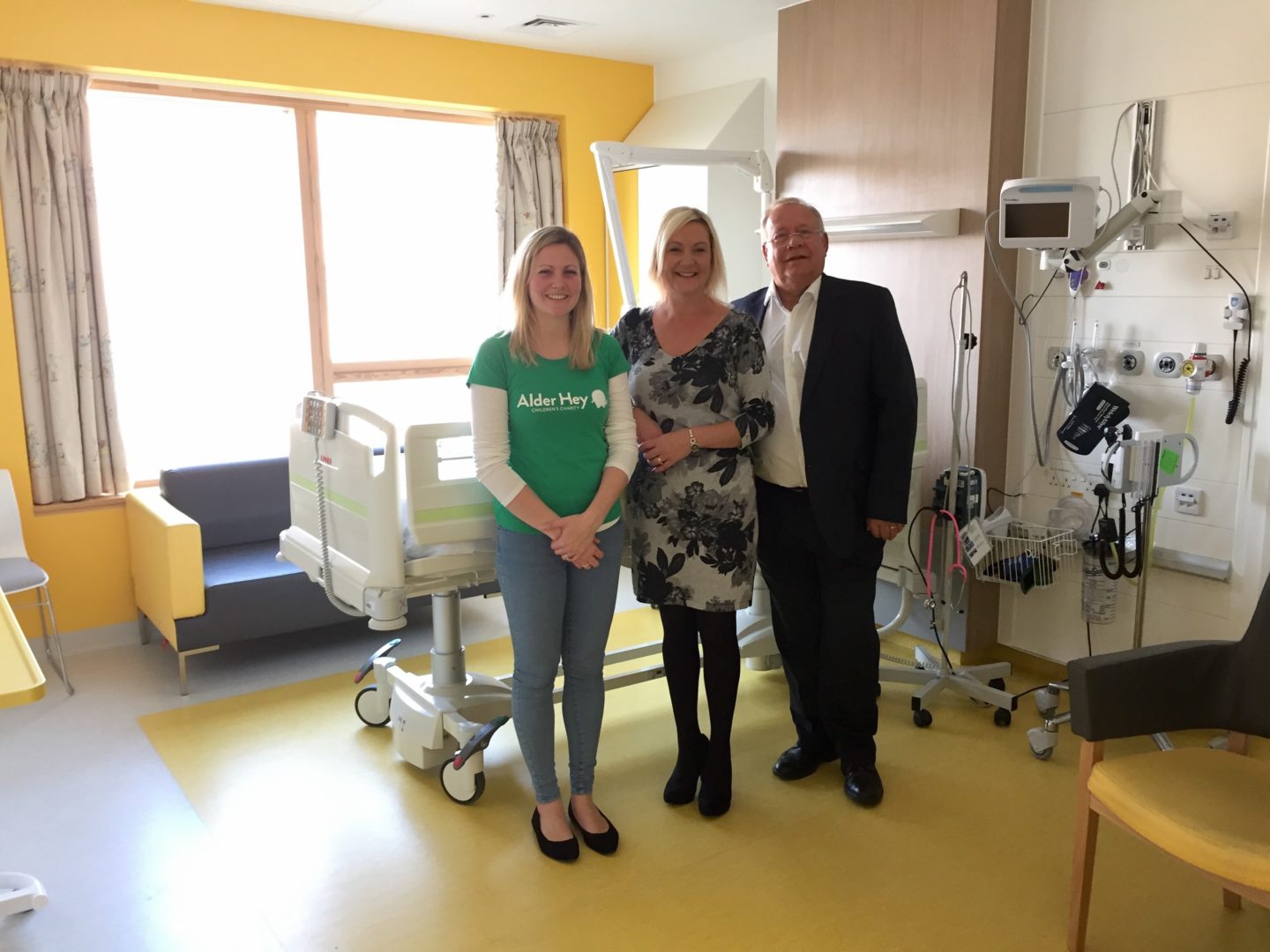 Russell Taylor Group's charity push funds rooms at new children's hospital