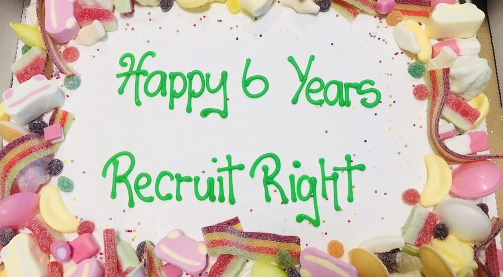 Another landmark for Recruit Right in its six-year period of non-stop growth 
